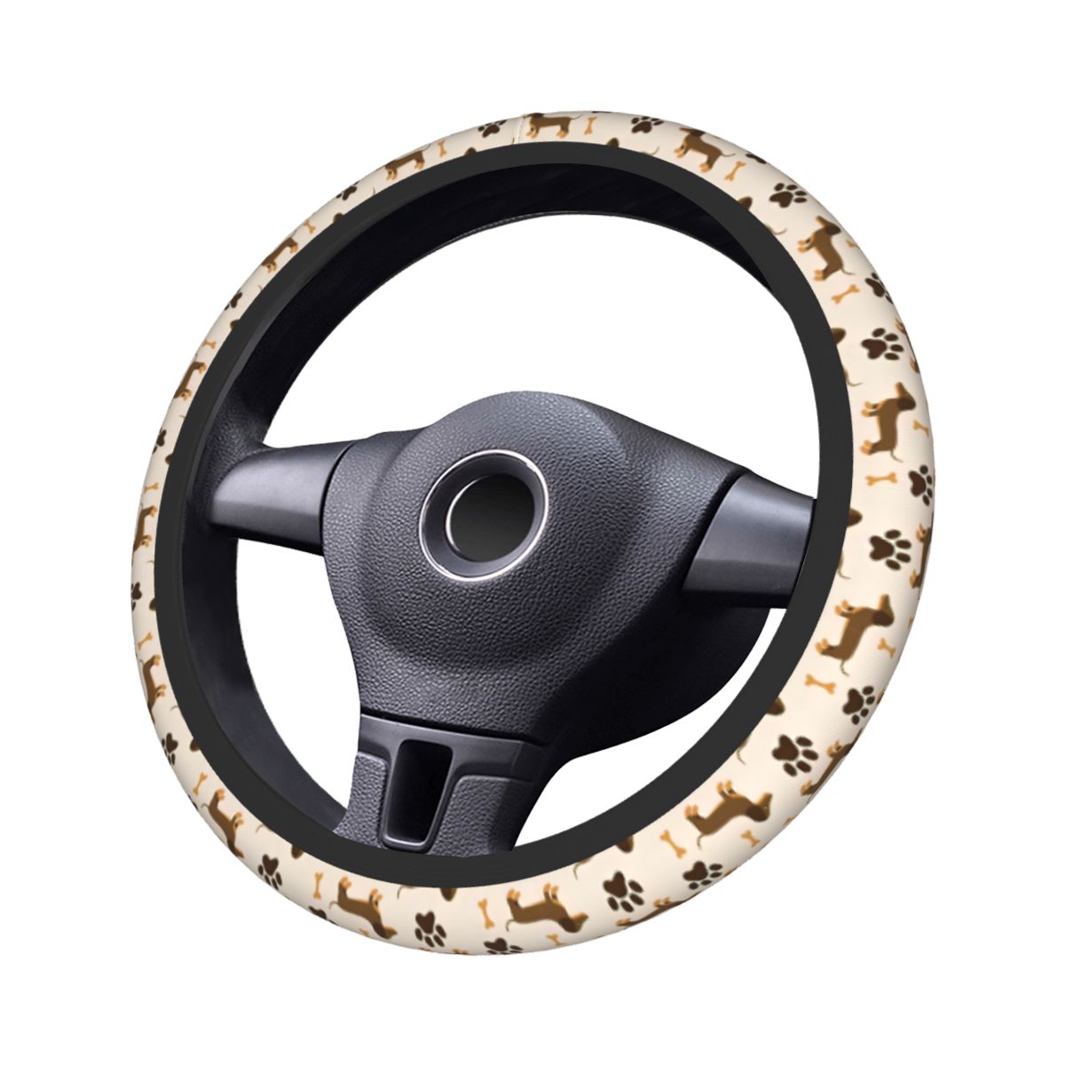 Car Steering Wheel Cover Anti Slip Breathable - Bonita funda para volante de coche