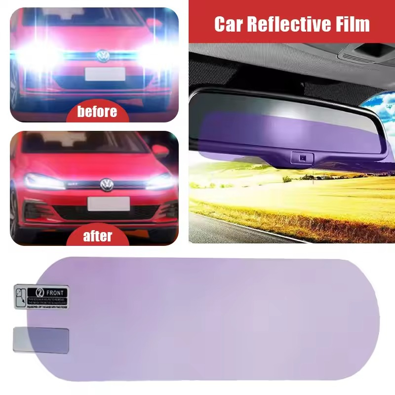 Anti Glare Car Rearview Mirror Film - Película antideslumbrante para espejo retrovisor Interior