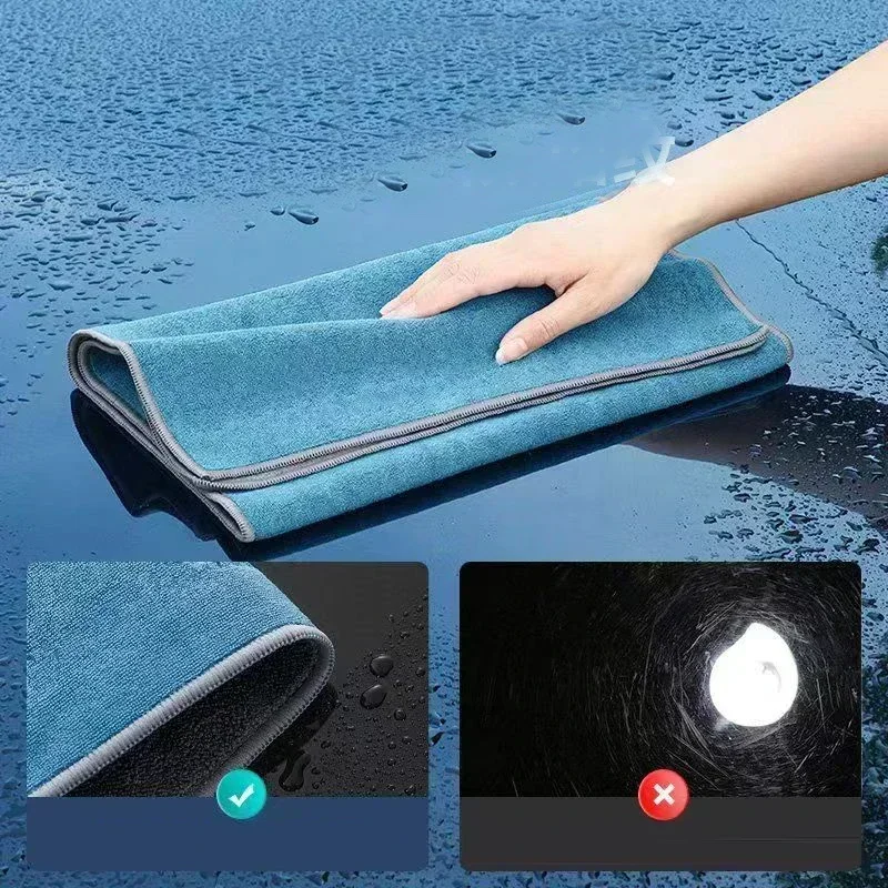 Microfiber Car Drying Towel Super Absorbent - Toalla de microfibra de pelo corto
