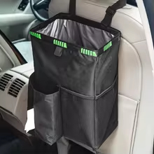 Waterproof Car Trash Can With Lid - Bolsa de basura impermeable para coche,
