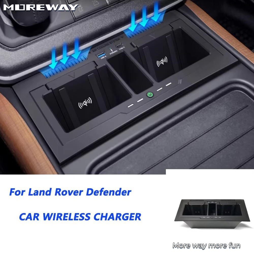 Wireless Car Charger Mount Fast Charging - Cargador inalámbrico para teléfono con base