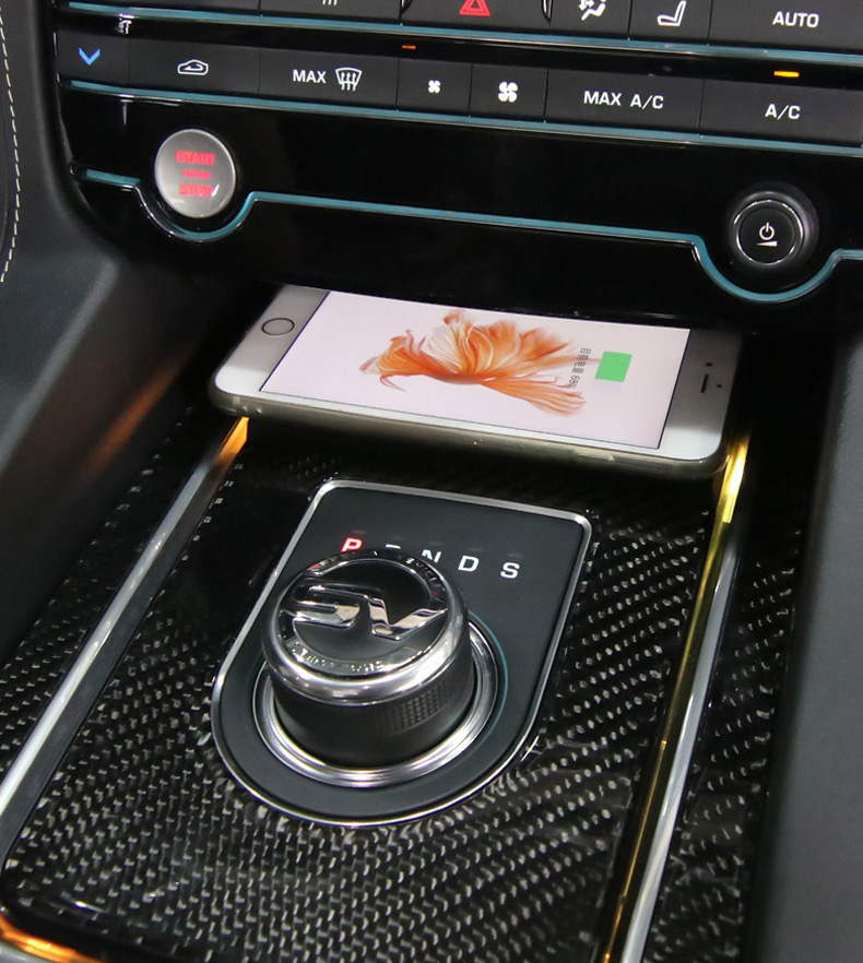 Cargador inalámbrico para coch - Wireless Car Charger Mount Fast Charging reseña y precio