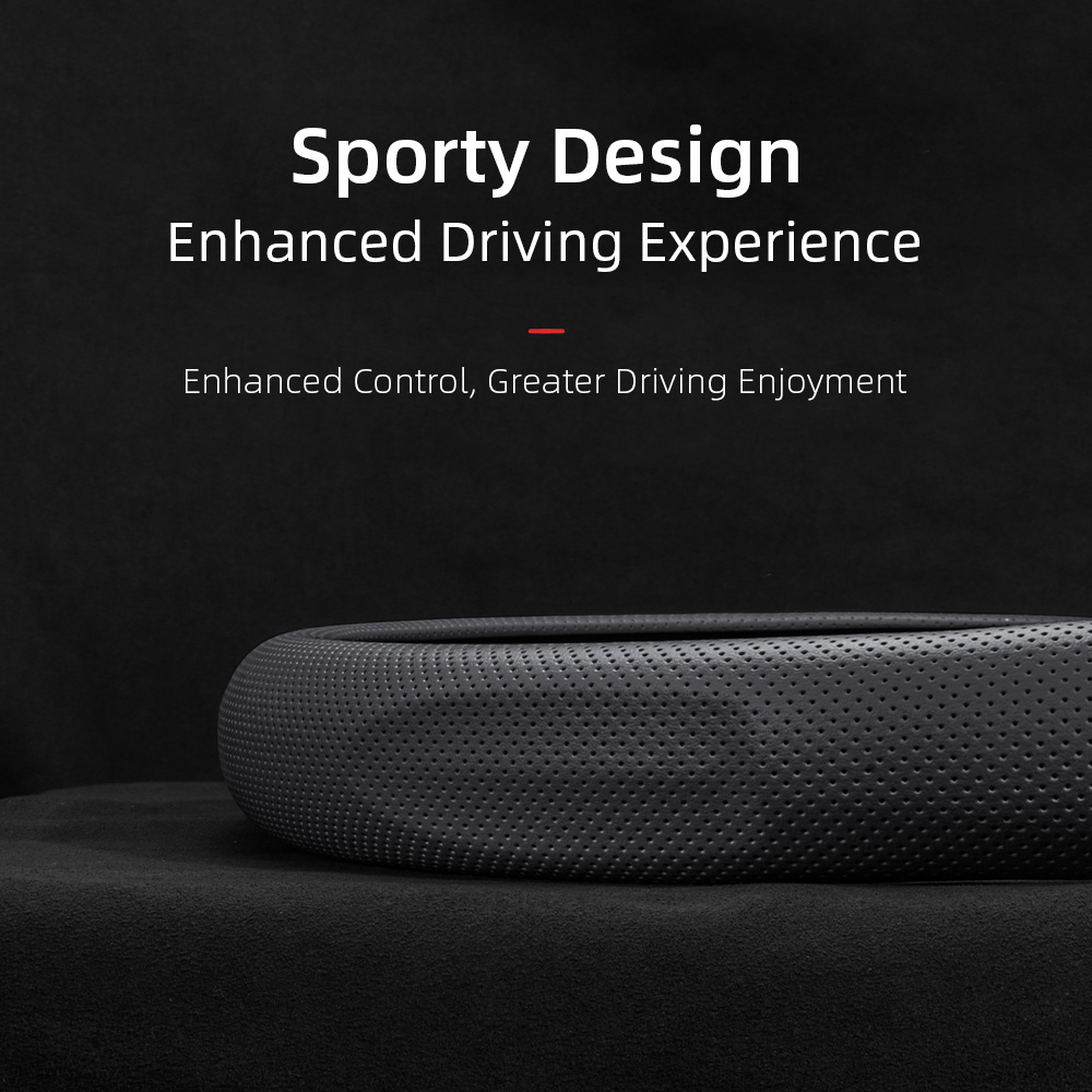 Funda para volante de coche de - Car Steering Wheel Cover Anti Slip Breathable reseña y precio