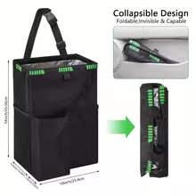 Bolsa de basura impermeable pa - Waterproof Car Trash Can With Lid reseña y precio