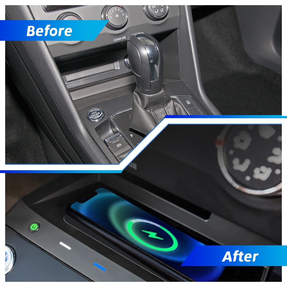 Base de carga inalámbrica para - Wireless Car Charger Mount Fast Charging reseña y precio