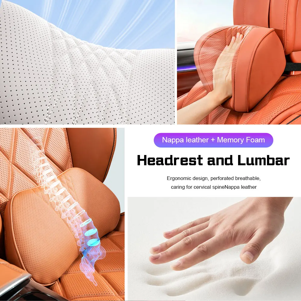 Almohada de Cuello para Reposa - Memory Foam Car Neck Pillow Lumbar Support reseña y precio