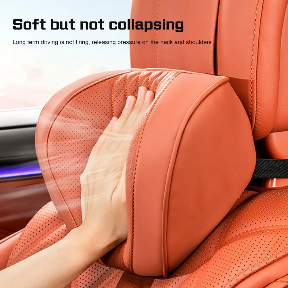 Almohada de Cuello para Reposa - Memory Foam Car Neck Pillow Lumbar Support reseña y precio