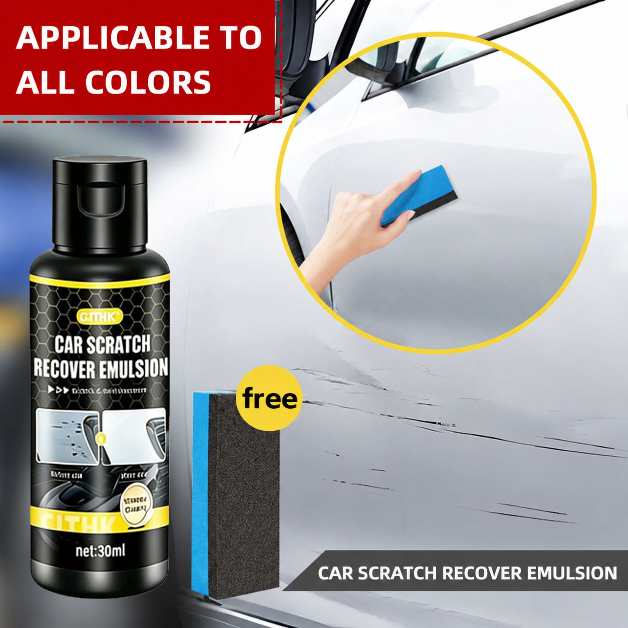 Removedor de arañazos para coc - Car Scratch Repair Polishing Wax Paste reseña y precio