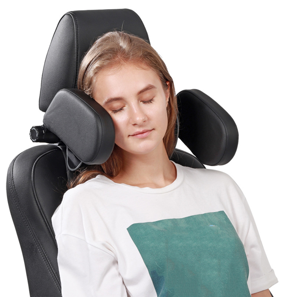 Almohada para reposacabezas de - Memory Foam Car Neck Pillow Lumbar Support reseña y precio
